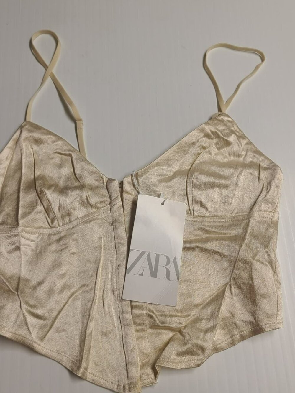 Zara Beige Top Size S 0219/850